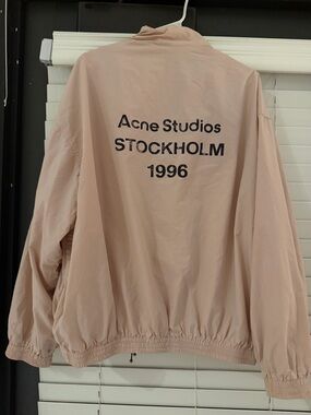 Light Pink Windbreaker Jacket